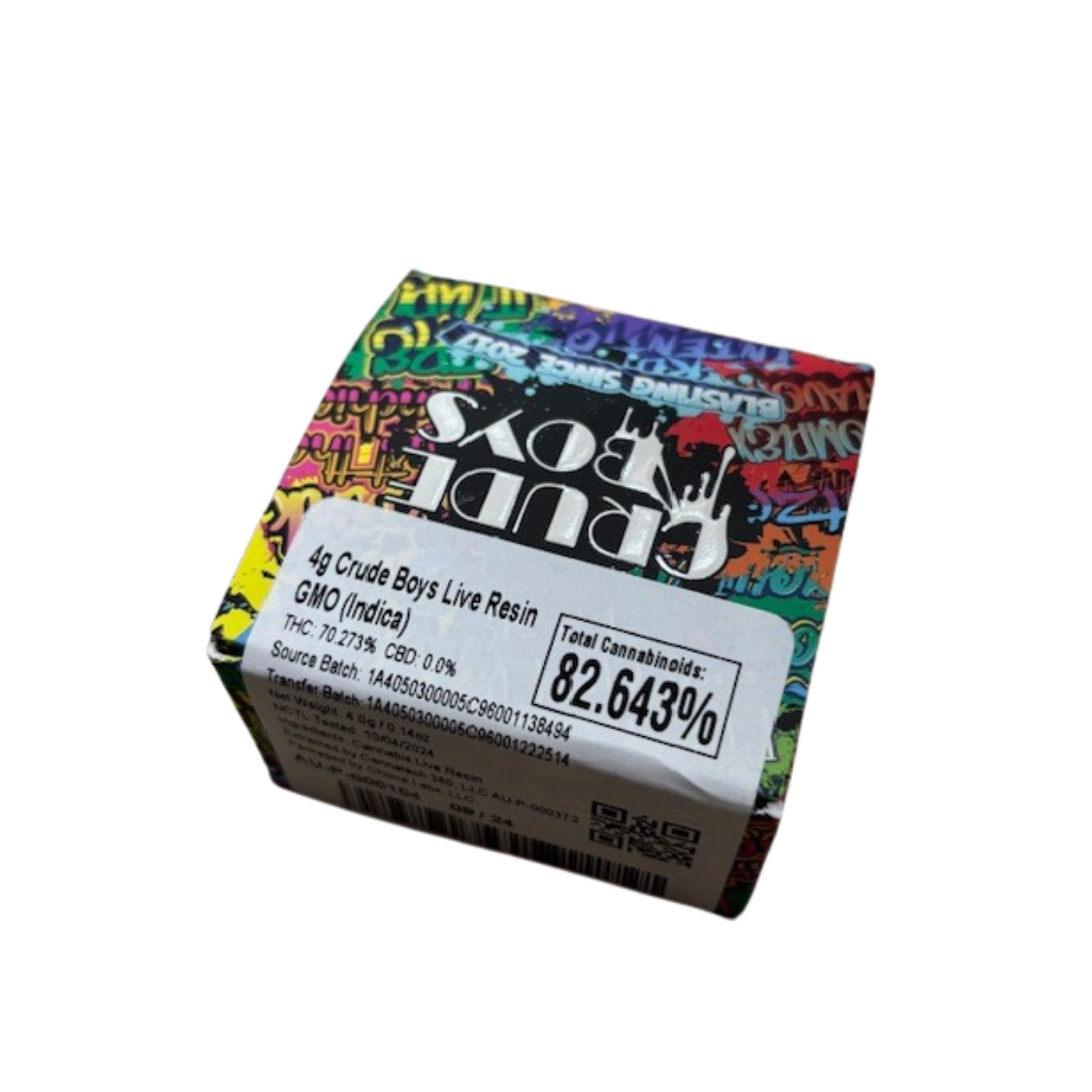 Photograph of product: Crude Boys - Pina Colada Live Resin