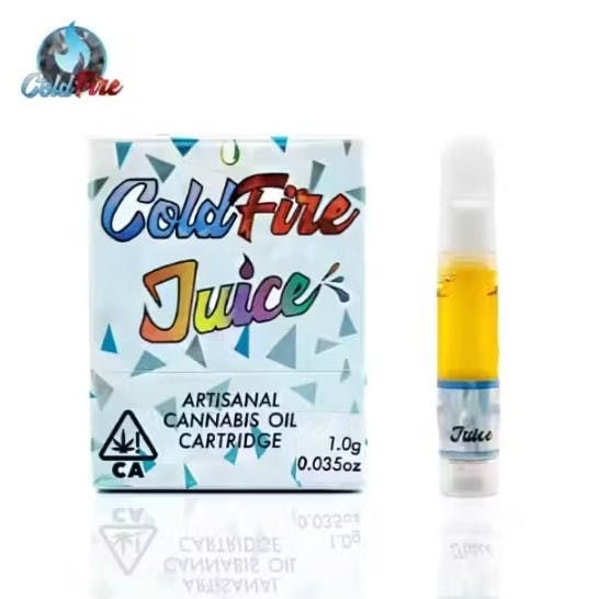 Photograph of product: ColdFire x Lumpy's - Apples To Oranges - Cured Resin Juice Cart - 1g - 