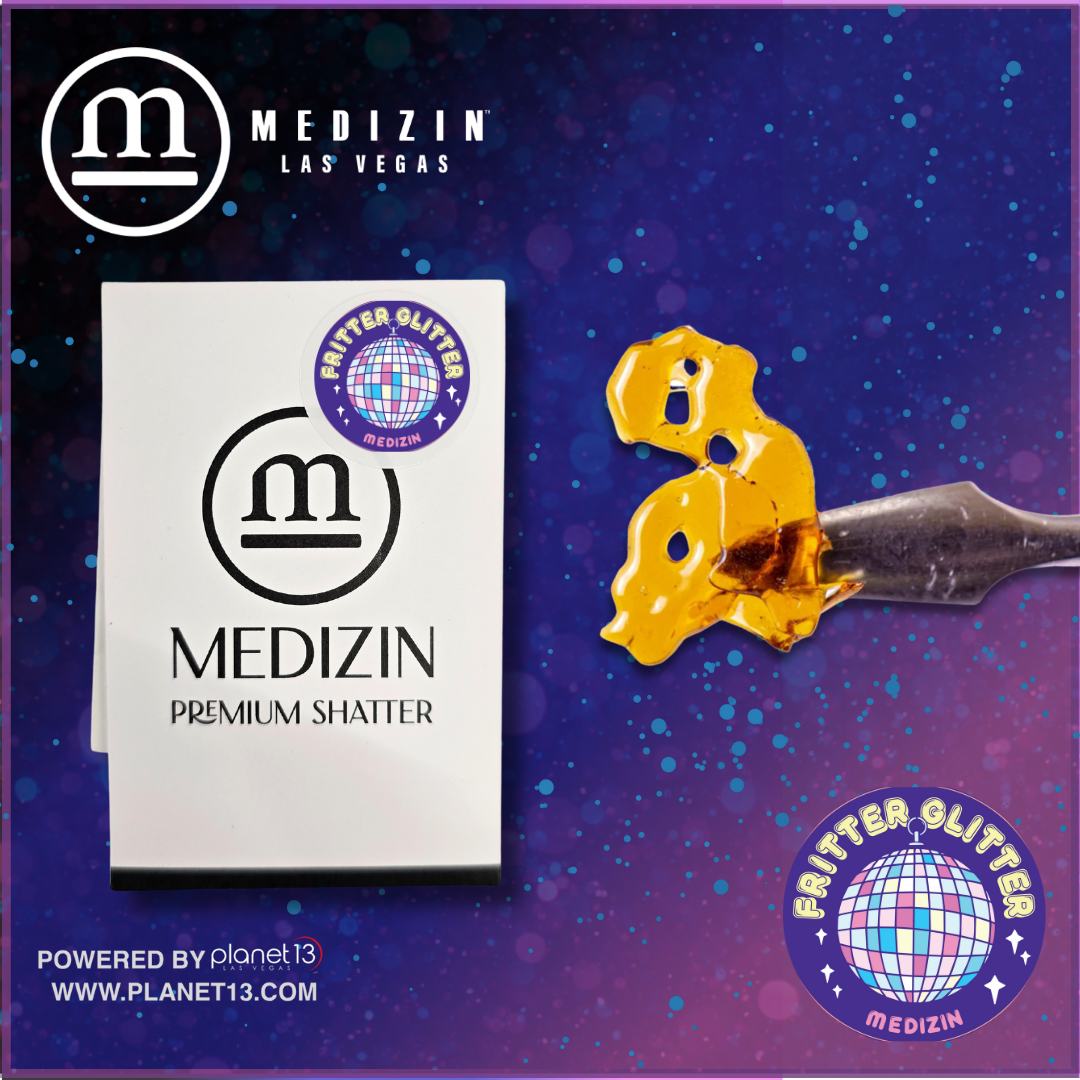 Photograph of product: Fritter Glitter Shatter | 0.5g