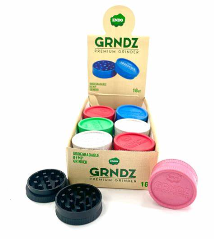 Photograph of product: Endo Grndz 2-piece Biodegradable Hemp Grinder