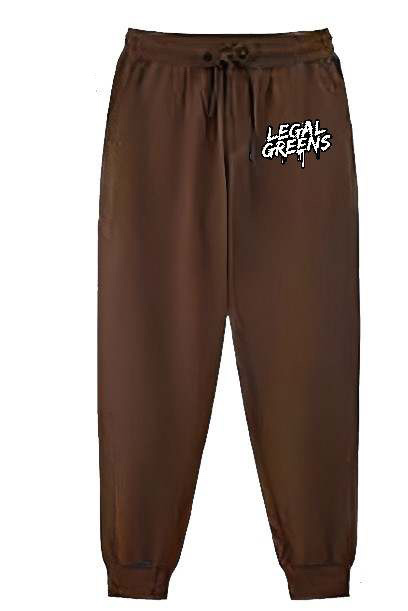 Photograph of product: LG Embroidered Sweatpants - Brown XL
