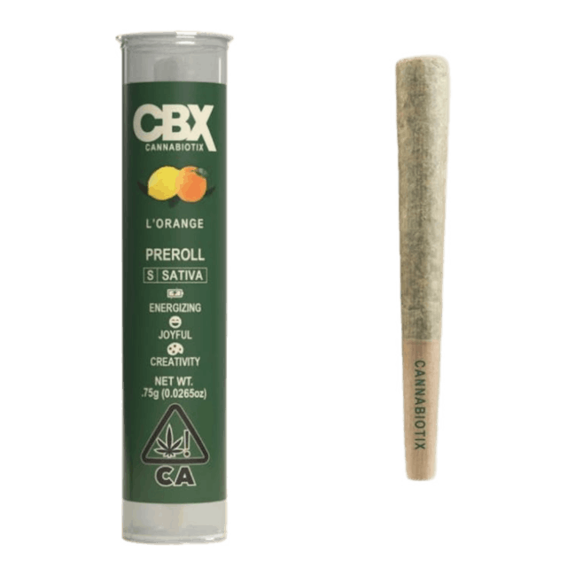 Photograph of product: L'Orange 0.75g Pre-Roll - 