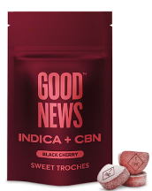 Photograph of product: 10ct/10mg Troches (2:1 Black Cherry)