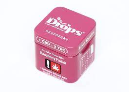 Photograph of product: Drops - Raspberry 1:2 Single