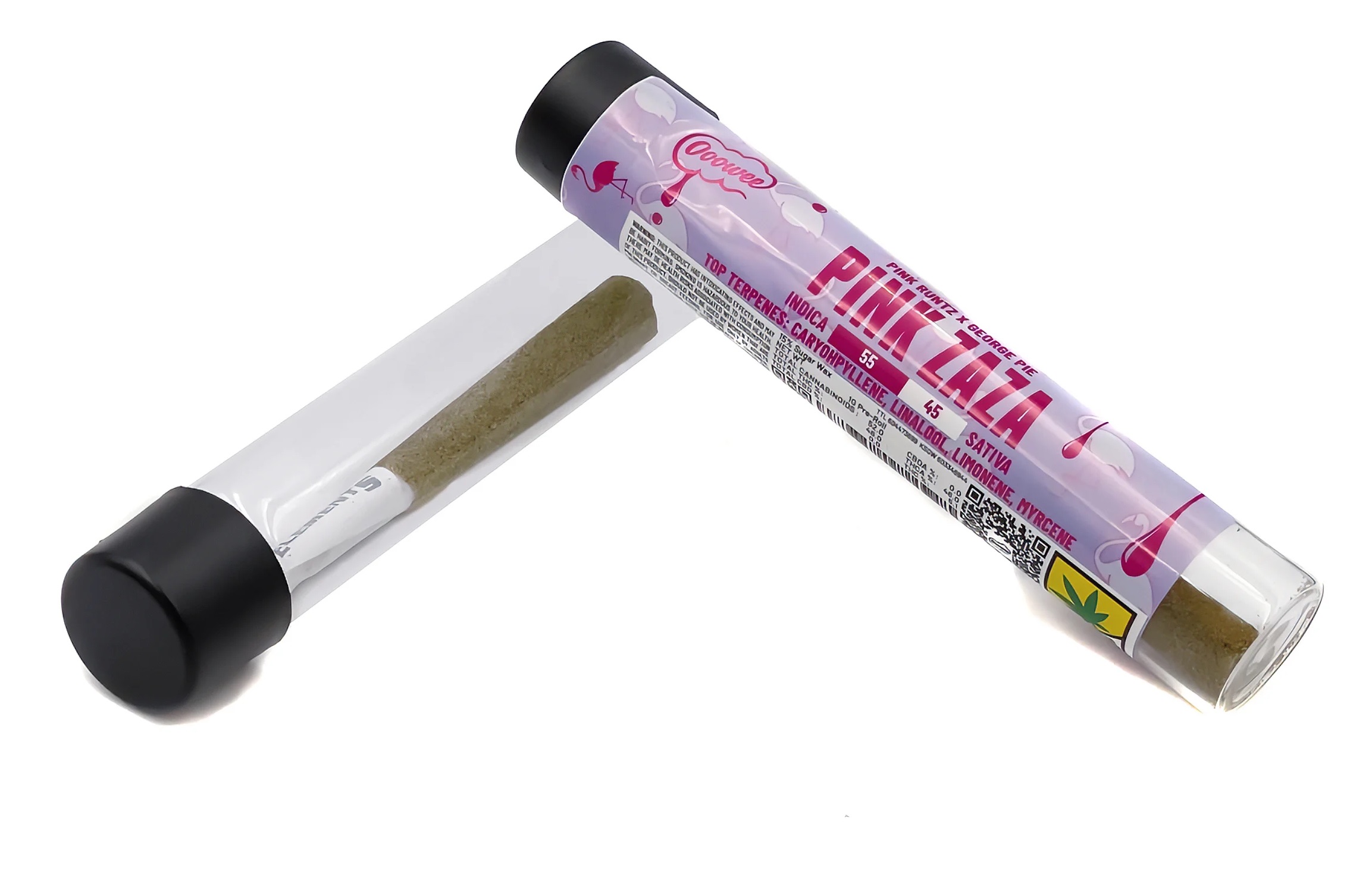 Photograph of product: Pink Zaza Infused Preroll | 1g