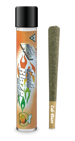 Photograph of product: Cali-Blaze - Infused Pre-Roll - Mango
