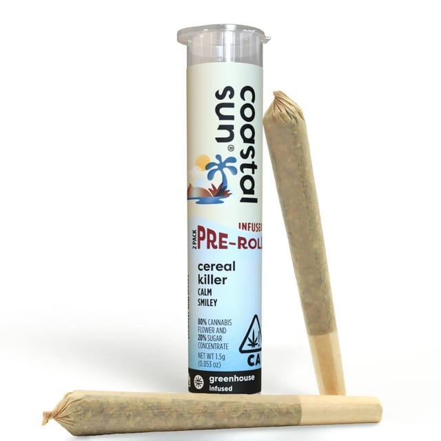 Photograph of product: Cereal Killer 2pk Infused Pre-Rolls - 
