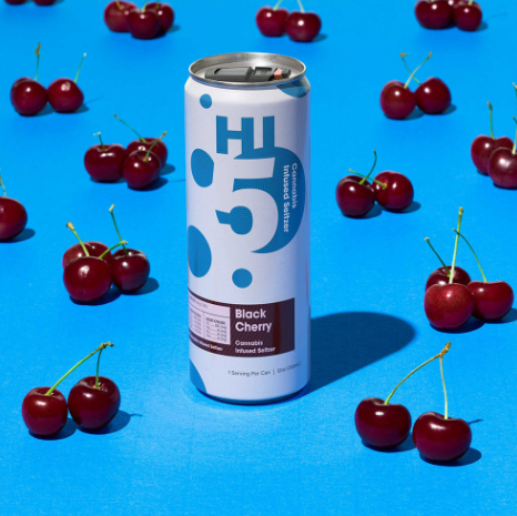 Photograph of product: Seltzer | Black Cherry | Single Can