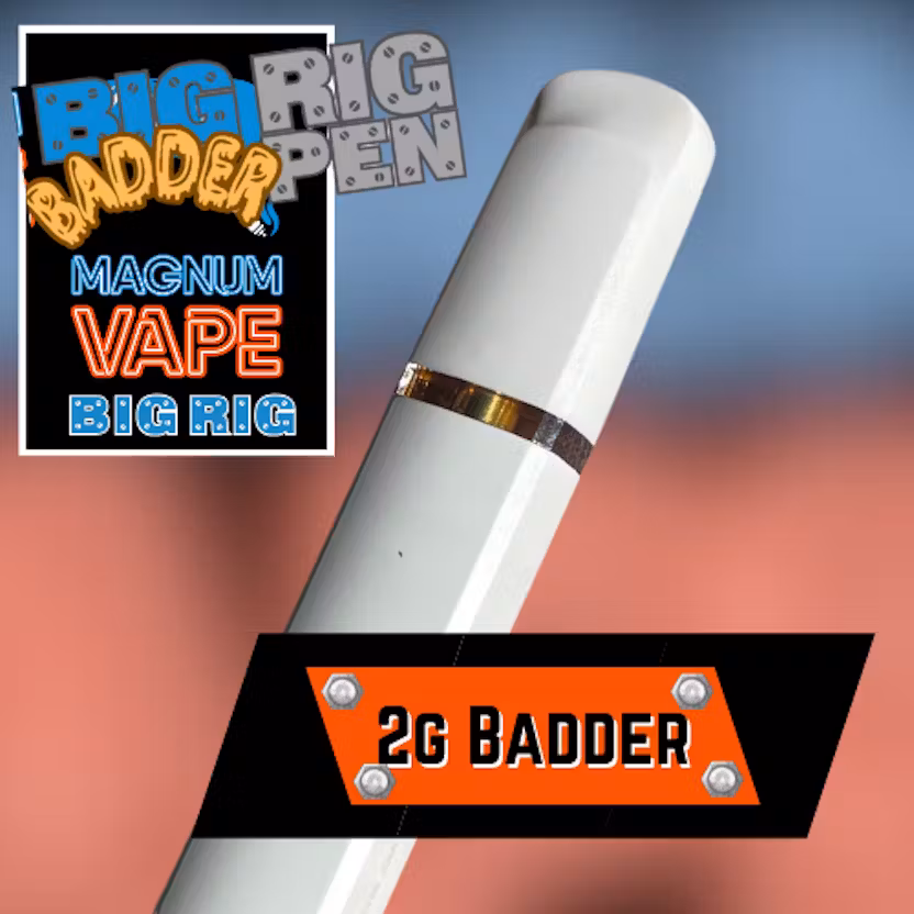 Photograph of product: Blueberry Banana Pancakes Badder Pen | Hybrid | Magnum Oui'd