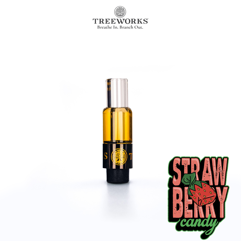 Photograph of product: Strawberry Candy 0.5G Live Rosin Cart