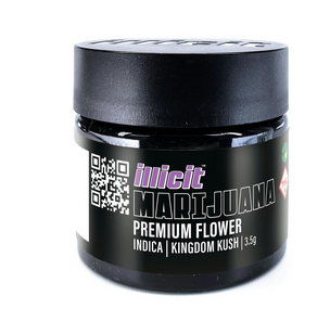 Photograph of product: Illicit -Kingom Kush 3.5g Flower