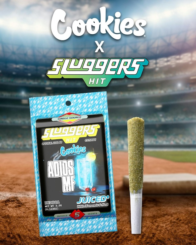 Photograph of product: 5pk - Adios MF - 3.5g (I) - Sluggers X Cookies