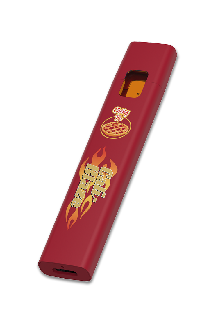 Photograph of product: CALI BLAZE | CHERRY PIE LIVE RESIN DISPOSABLE VAPE