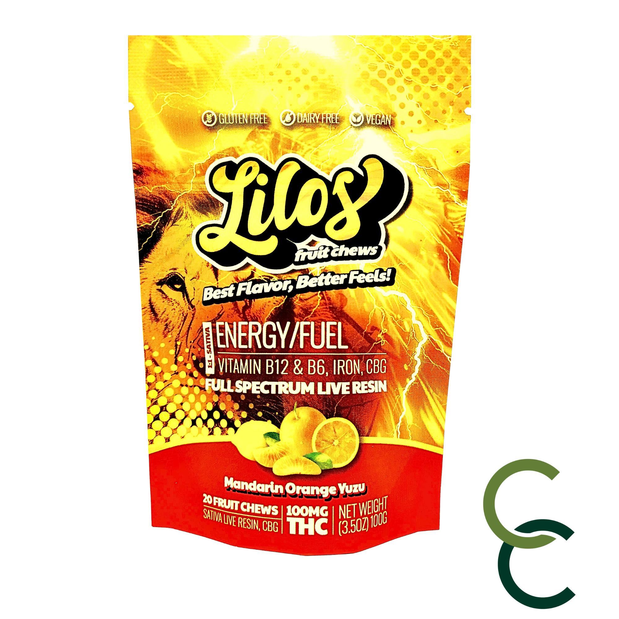 Photograph of product: Mandarin Orange Yuzu - Oui'd - Live Resin - 1:1 TH-oui:CBG