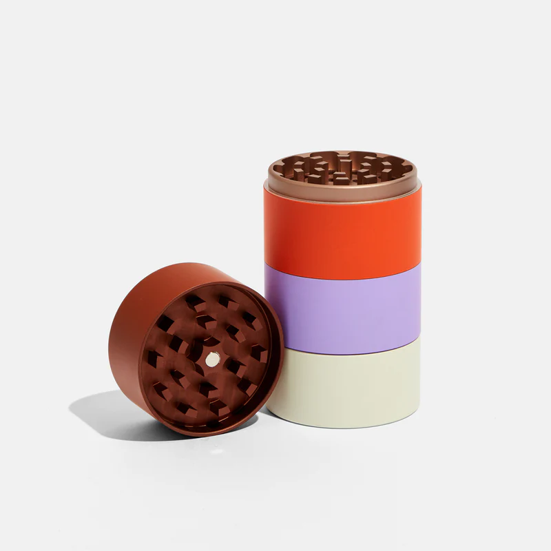 Photograph of product: Lilac Tabletop Grinder || Edie Parker