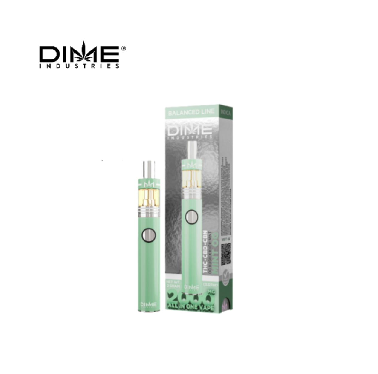 Photograph of product: MINT OG 2G BALANCED LINE ALL IN ONE