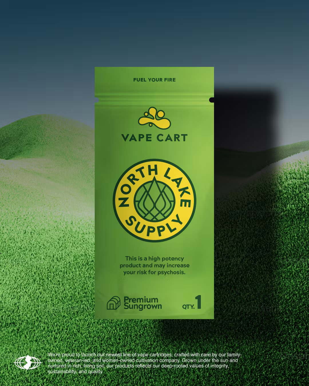 Photograph of product: North Lake Supply - Pia Colada Disposable - 2G