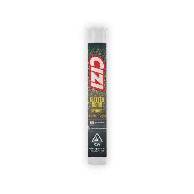 Photograph of product: Glitter Bomb Preroll - 1g - 