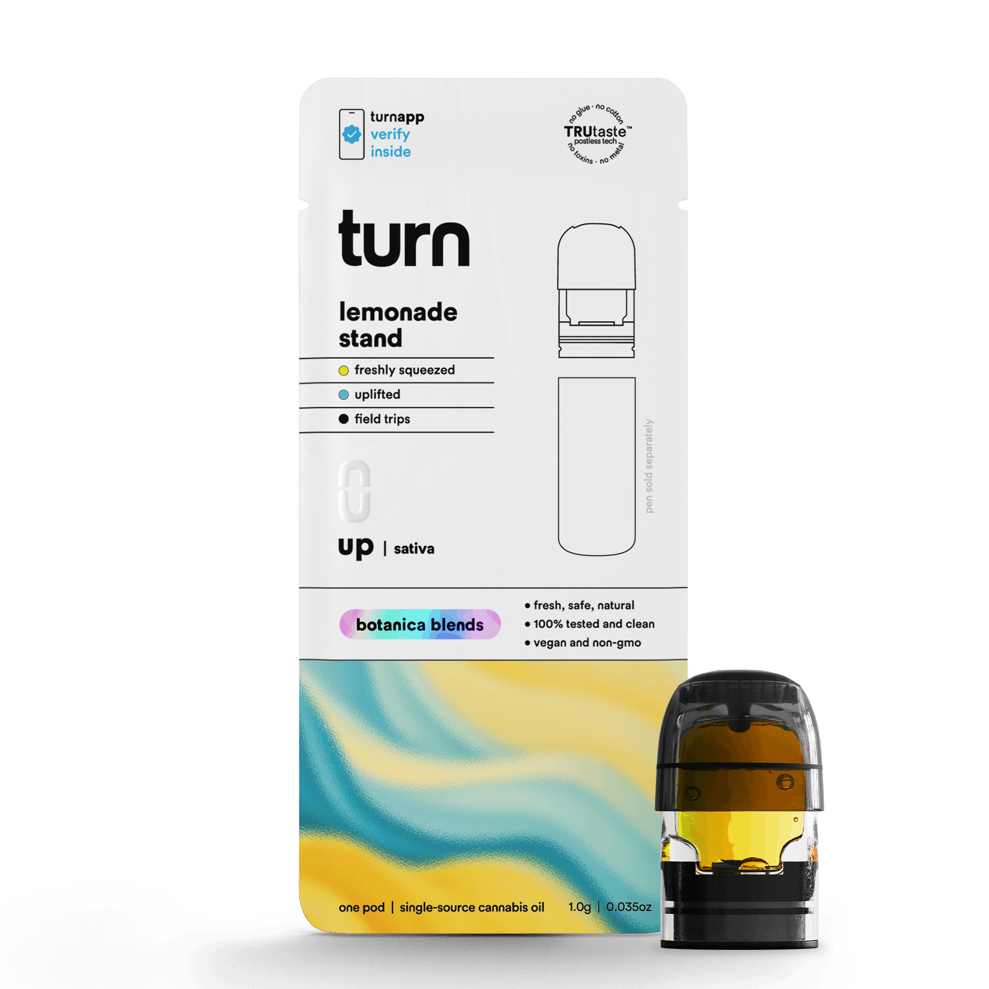 Photograph of product: Turn | Lemonade Stand | Botanica Blends | 1g POD