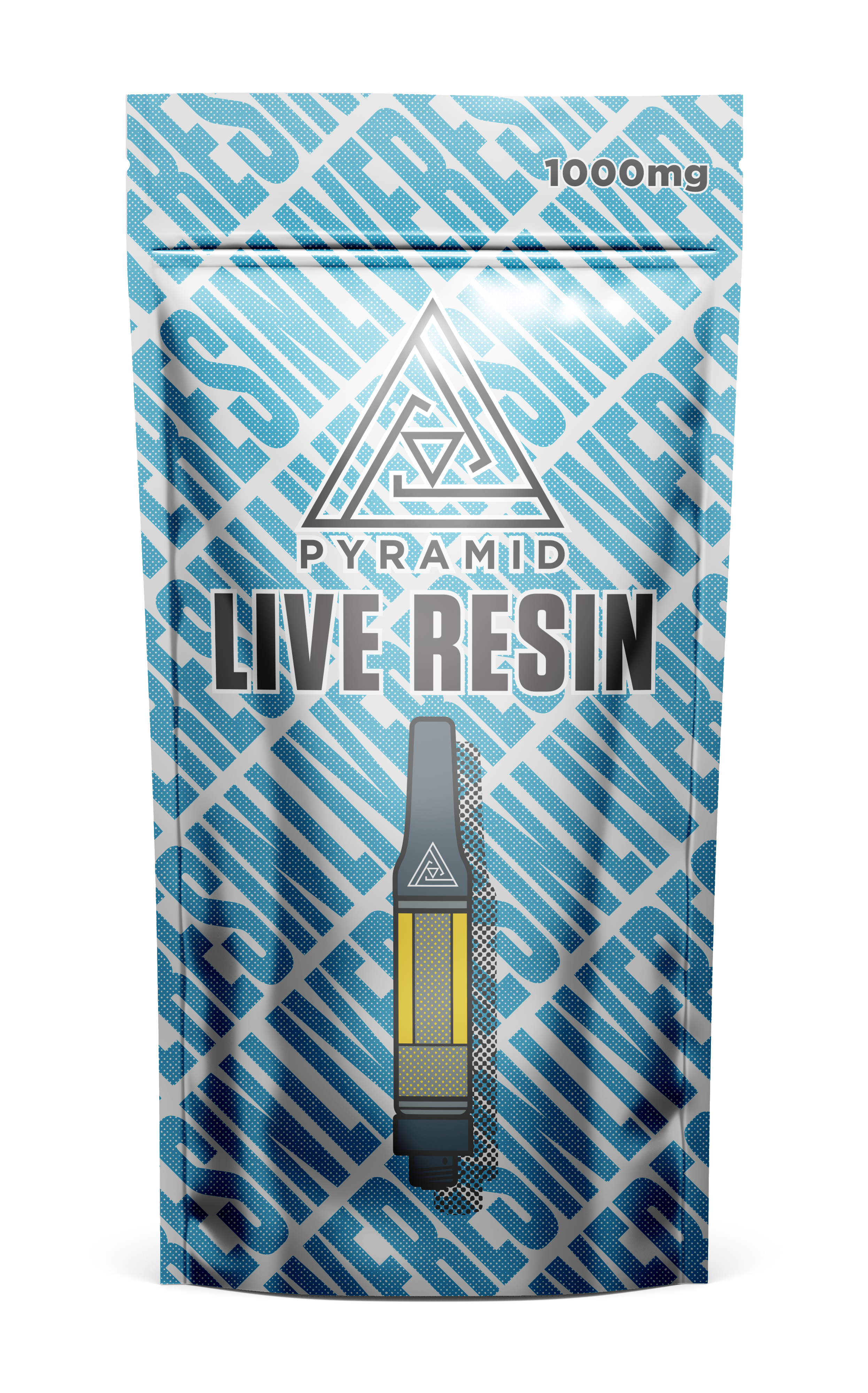 Photograph of product: Pyramid - Rainbow Guava Live Resin Cartridge 1g