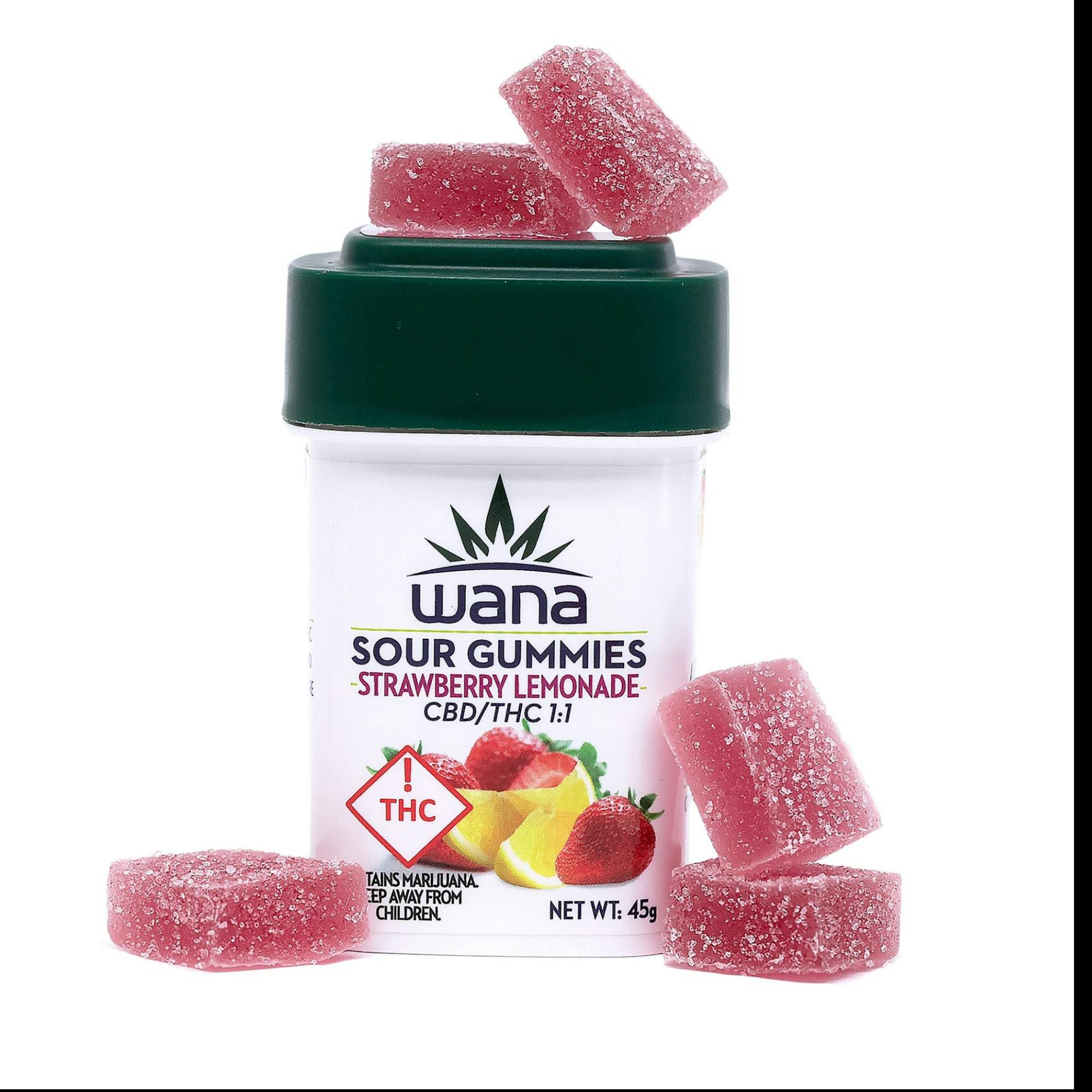 Photograph of product: Wana | Strawberry Lemonade | 200mg