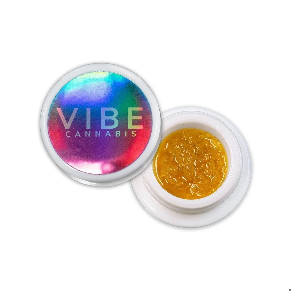 Photograph of product: Vibe: Live Resin Concentrate | Teflon | Diamonds & Sauce