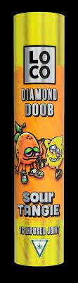 Photograph of product: Loco   Sour Tangie Diamond Doob