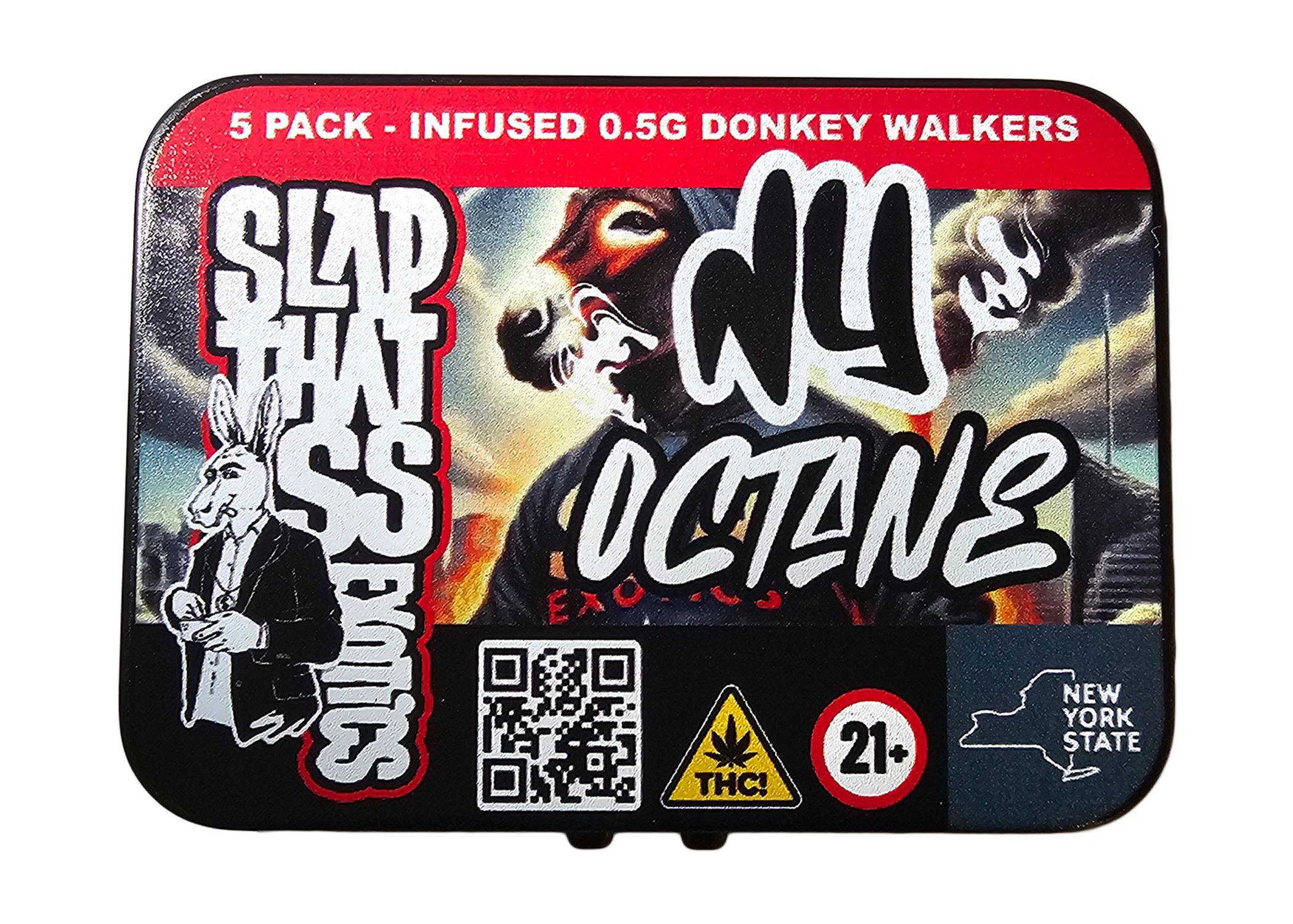 Photograph of product: STA NY Octane 5pk 2.5g Infused Pre-Rolls