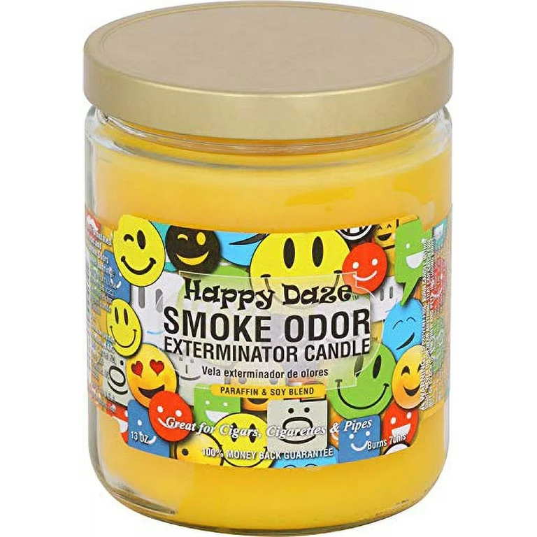 Photograph of Product: Accessories | Smoke Odor Exterminator Candle | Happy Daze
