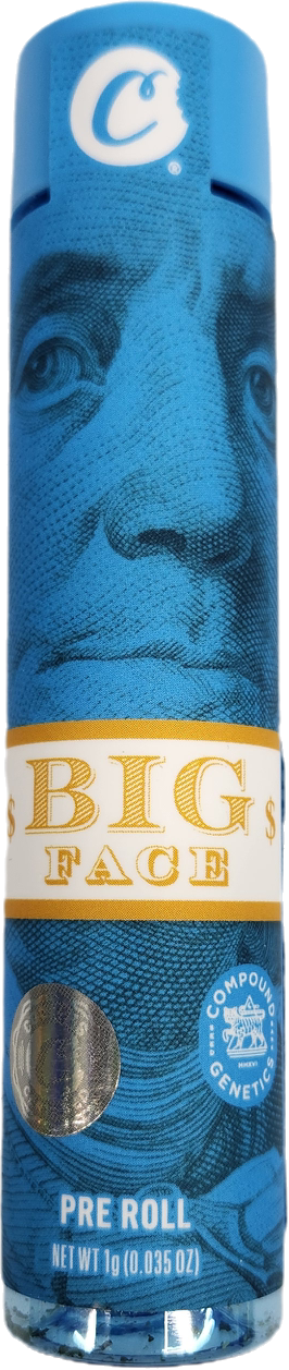 Photograph of product: Cookies Pre-Roll Big Face (H)