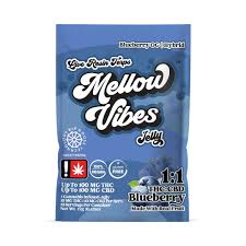 Photograph of product: Blueberry OG 1:1 100MG Jelly (Mellow Vibes)
