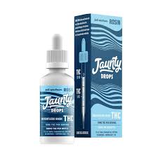 Photograph of product: Jaunty Drops Solventless au chocolat Oil Tincture | 300mg per bottle | Rosin Drops