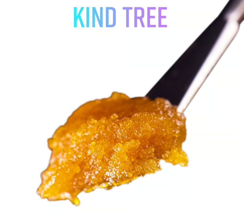 Photograph of product: Kind Tree l Garlic Jam Live Resin Sugar l 1g