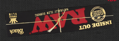 Photograph of product: Raw Classic Black-King Size Slim