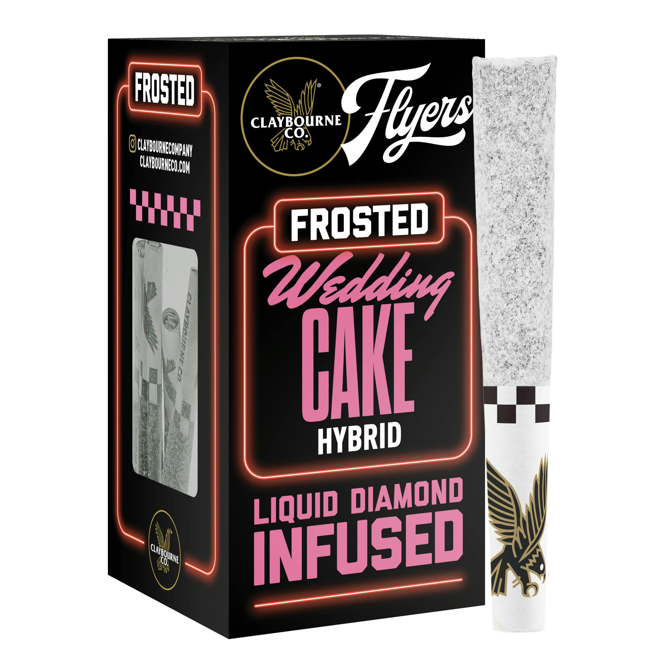 Photograph of product: WEDDING CAKE | FROSTED FLYERS - 2.5G (5-PACK)