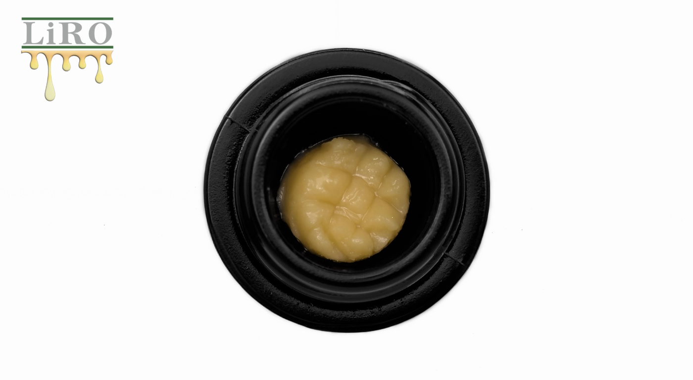 Photograph of product: LiRO Premium DeGlazer Live Rosin | 1g