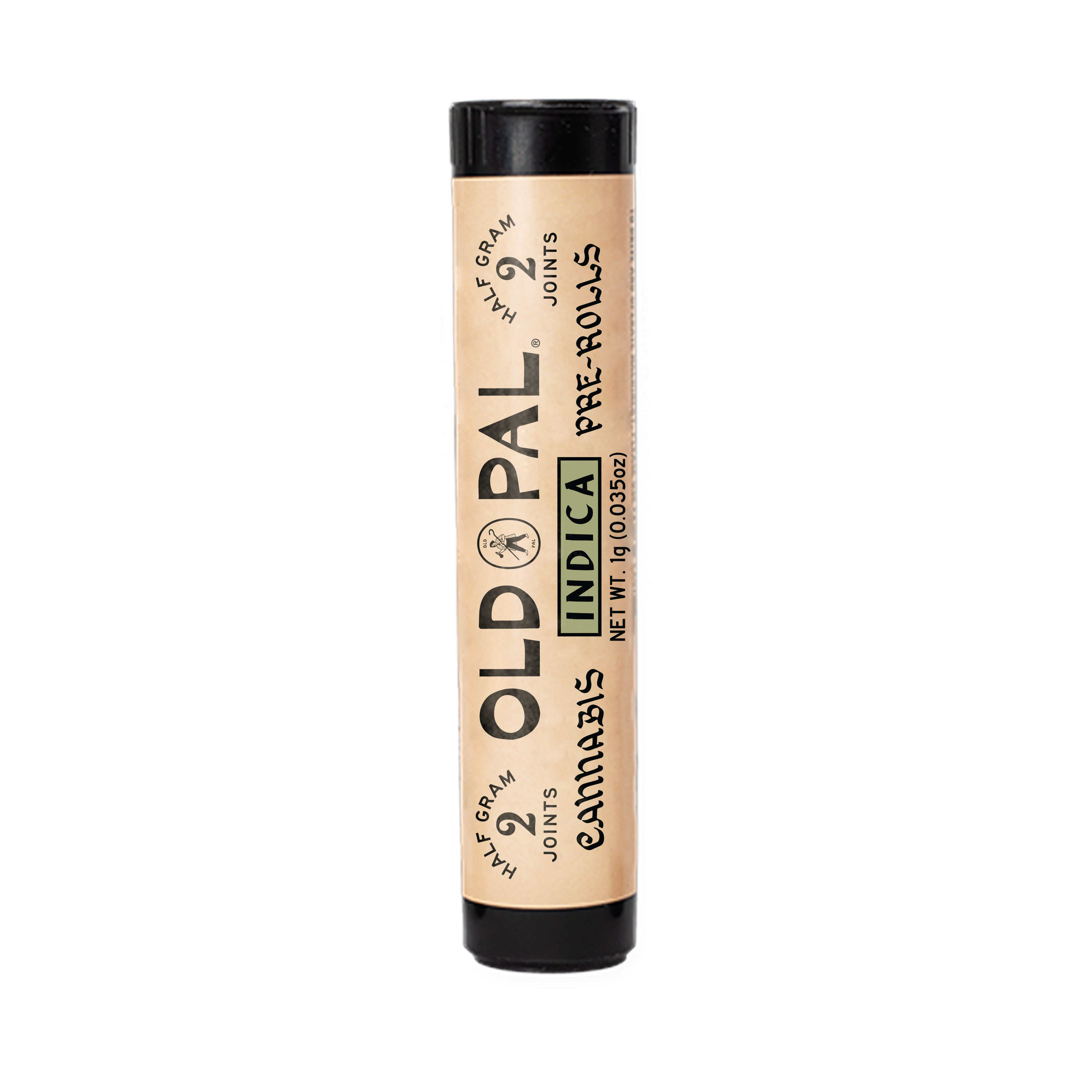 Photograph of product: Old Pal | Preroll | 2pk | Oui'd | Sour Kiwi Gelato