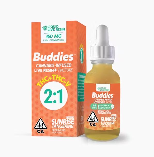 Photograph of product: TH-ouiV SUNRISE TINCTURE 30ML - BUDDIES