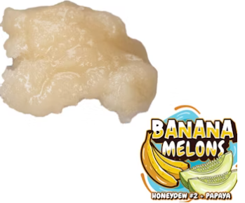 Photograph of product: Banana Melons - Live au chocolat Rosin Jam - Treeworks