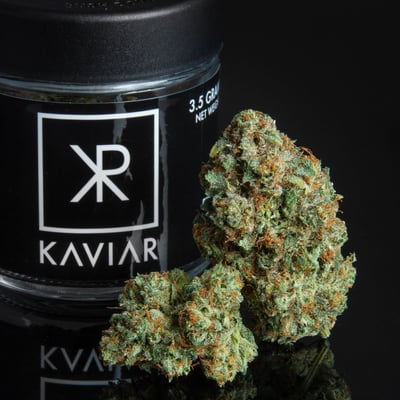 Photograph of product: Connoisseur Shelf Kaviar Redneck ZaZa Popcorn (H) - 3.5g