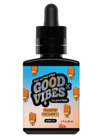Photograph of product: Orange Creamsicle Fast-Acting Syrup | 1000mg