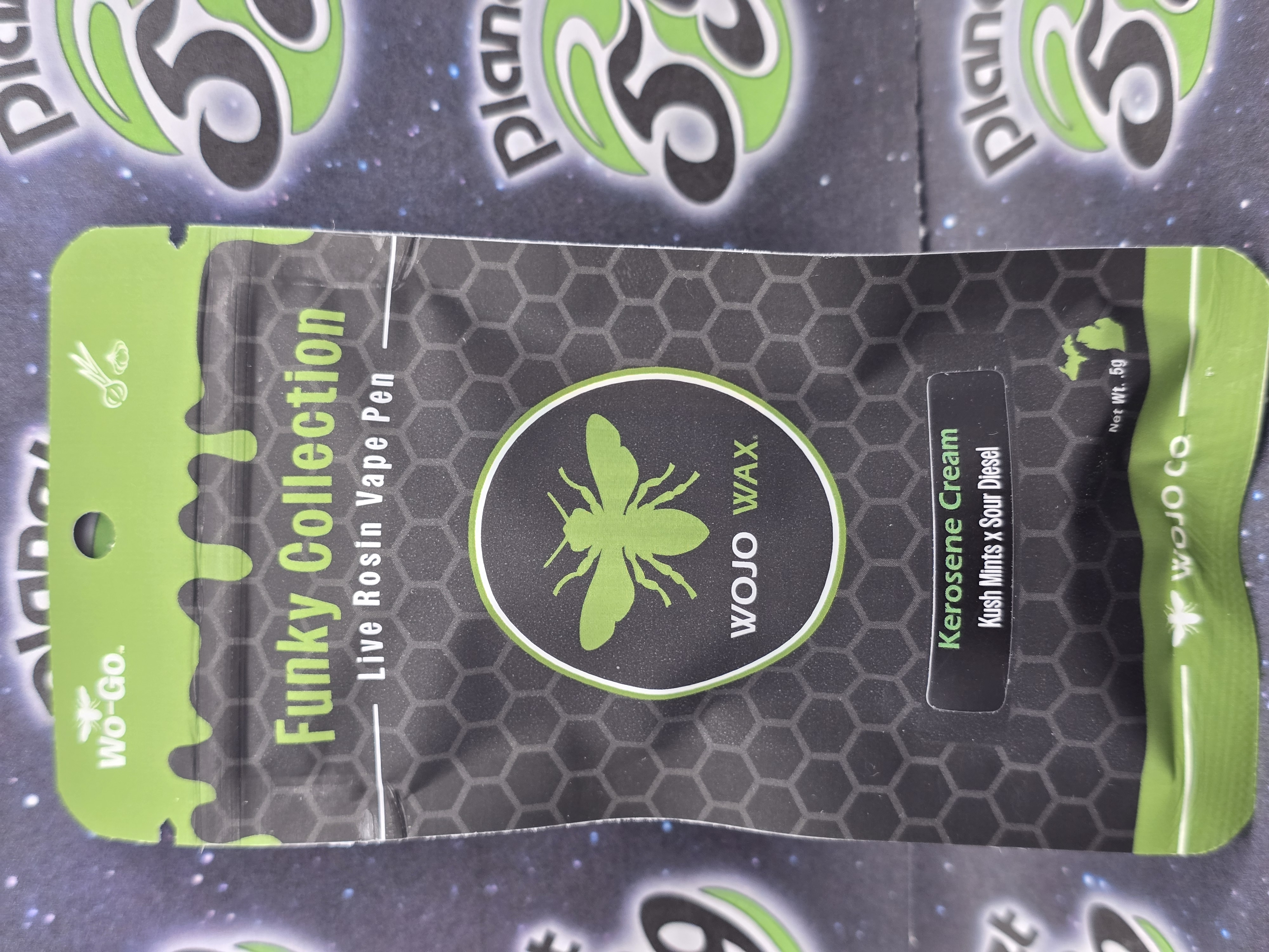 Photograph of product: Wojo | Kerosene Cream | au chocolat Rosin Disposable Vape