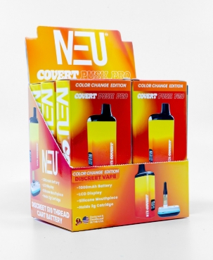 Photograph of product: NEU - BATTERY 510 - COVERT PRO MAX - COLOR CHANGE EDITION - ORANGE