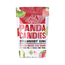 Photograph of product: Hot Sugar Strawberry Kiwi Hard Candy 1:1 CBD 200mg