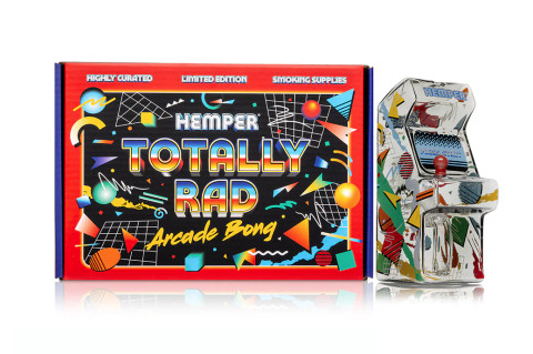 Photograph of product: Hemper 5.5" Totally RAD Arcade Water Pipe with 14M Bowl