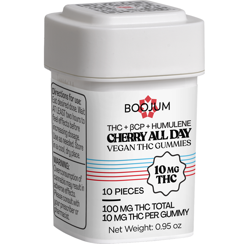 Photograph of product: Cherry All Day Gummies | 100mg 10pk
