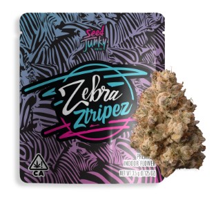Photograph of product: Seed Junky Zebra Ztripez - 3.5g