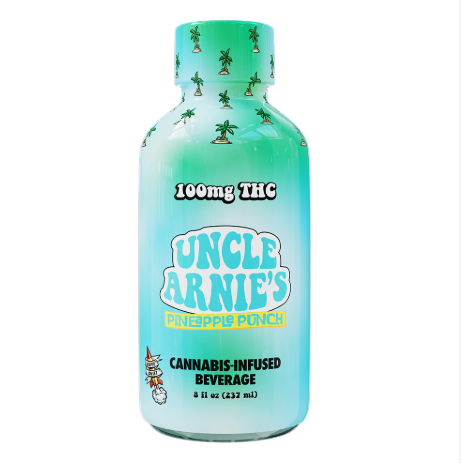 Photograph of product: UNCLE ARNIES - PINEAPPLE PUNCH (8OZ) (100MG) (H)