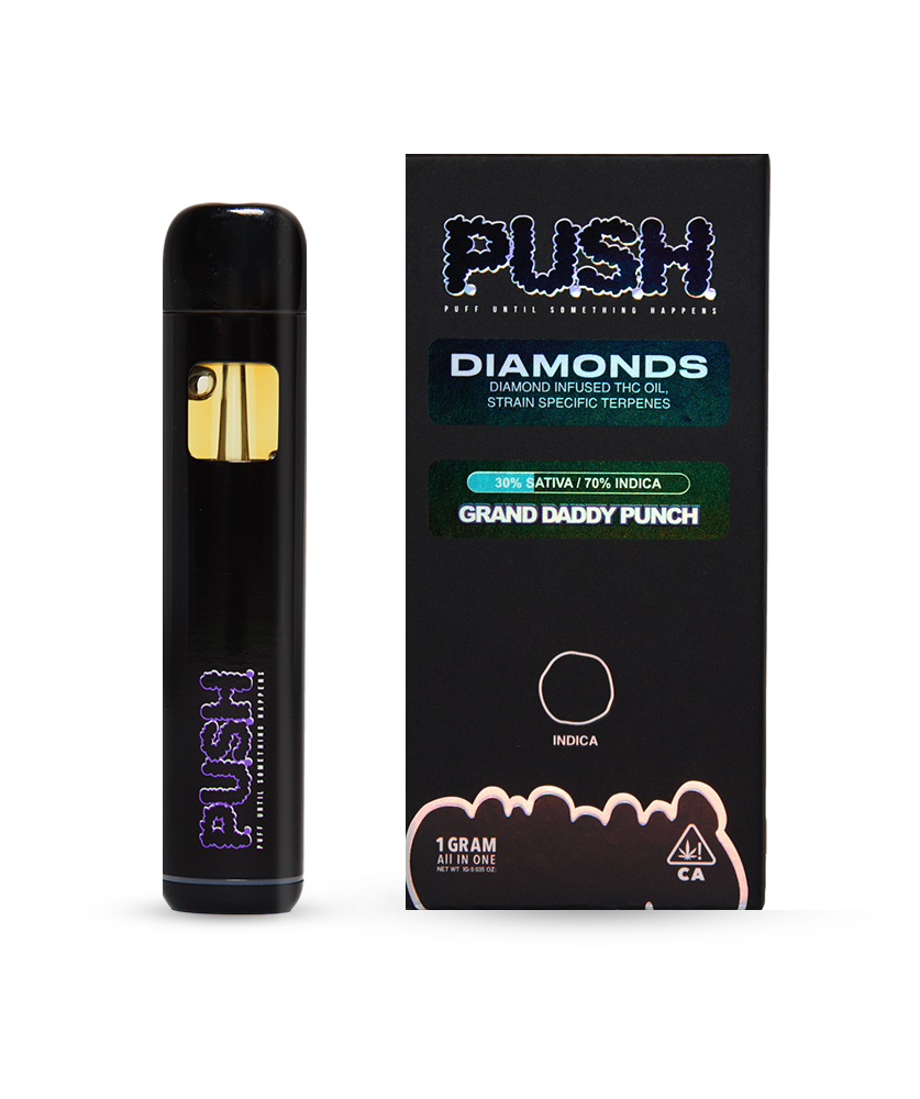 Photograph of product: PUSH: Z 1G SOLVENTLESS TIER 1 LIVE ROSIN ALL IN ONE