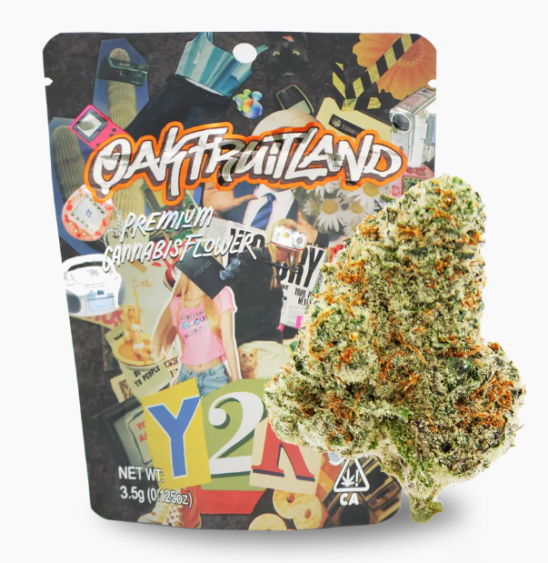 Photograph of product: Oakfruitland Grand Daddy Purple - 3.5g